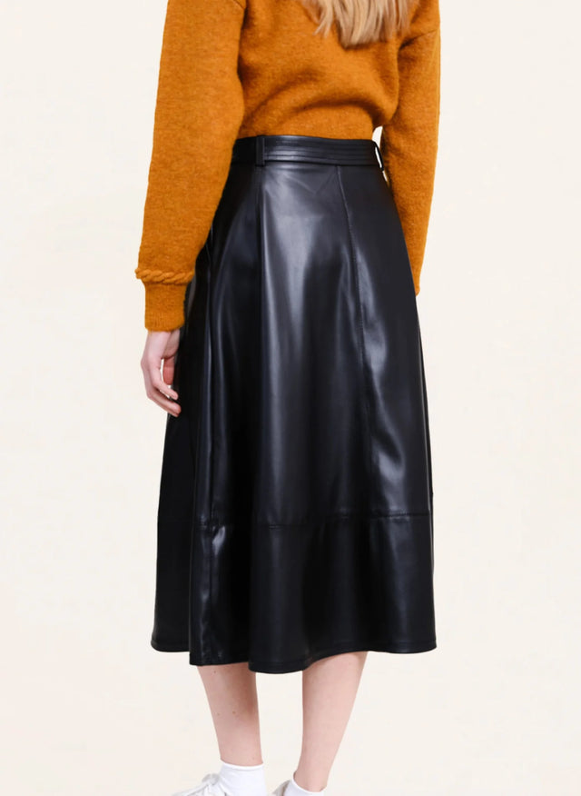 Naf Naf Jupe Colombe Noir