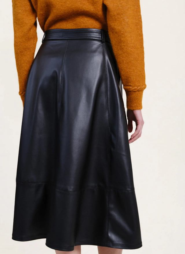 Naf Naf Jupe Colombe Noir