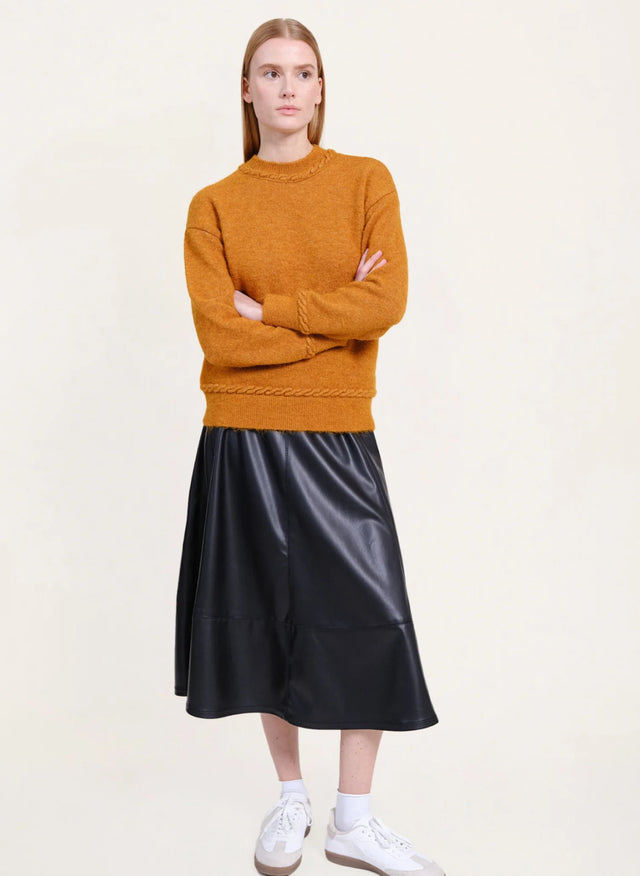 naf naf Jupe Colombe Noir