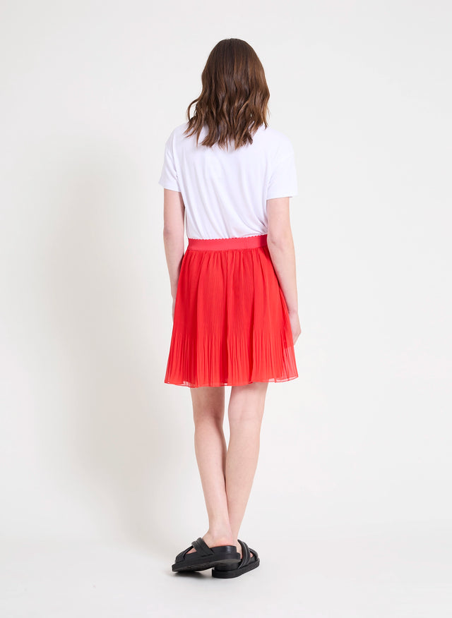 Naf Naf Jupe Elya Rouge