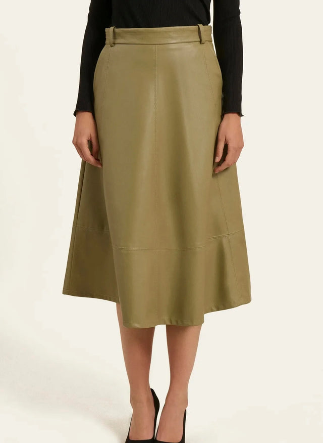 Naf Naf Jupe Epaper Kaki