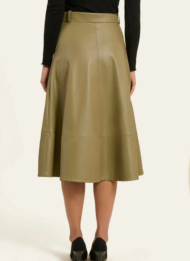 Naf Naf Jupe Epaper Kaki