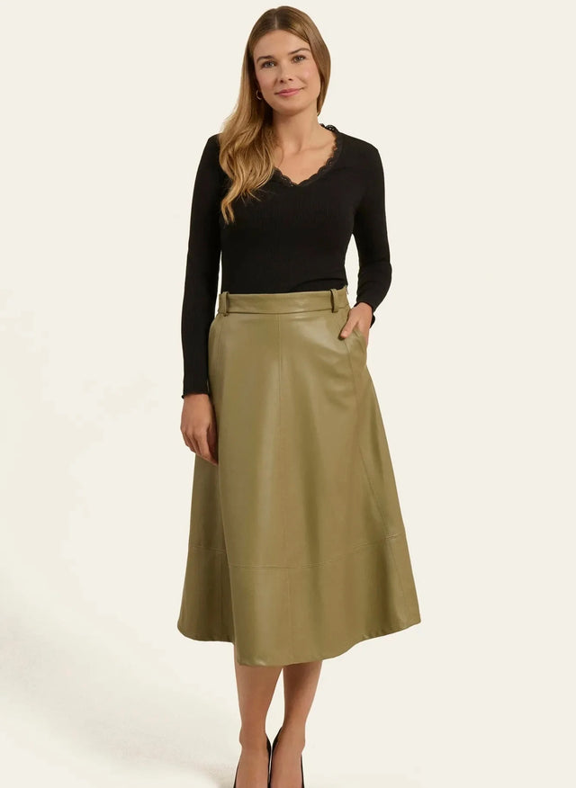 naf naf Jupe Epaper Kaki