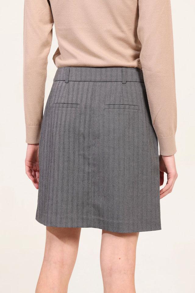 Naf Naf Jupe Flanelle Flanelle