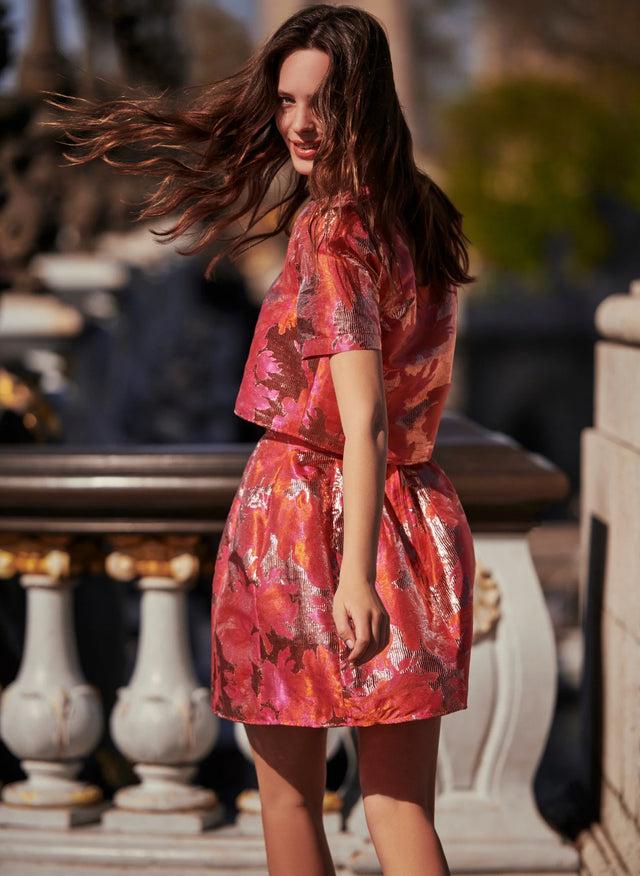 naf naf Jupe Guido Imprime Guido