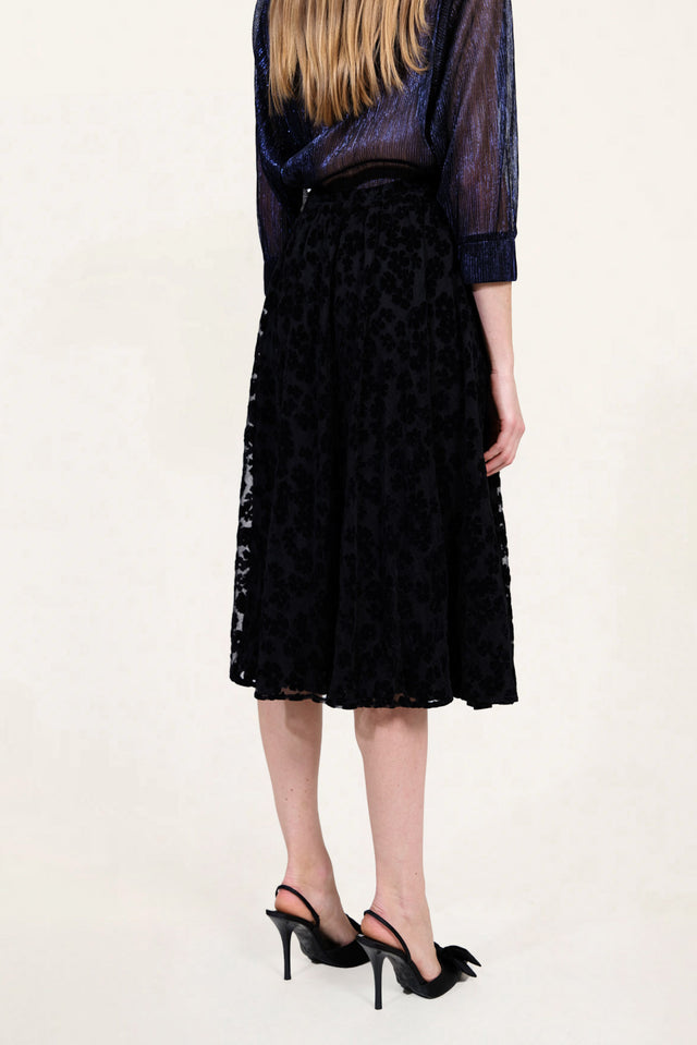 Naf Naf Jupe Havane Noir