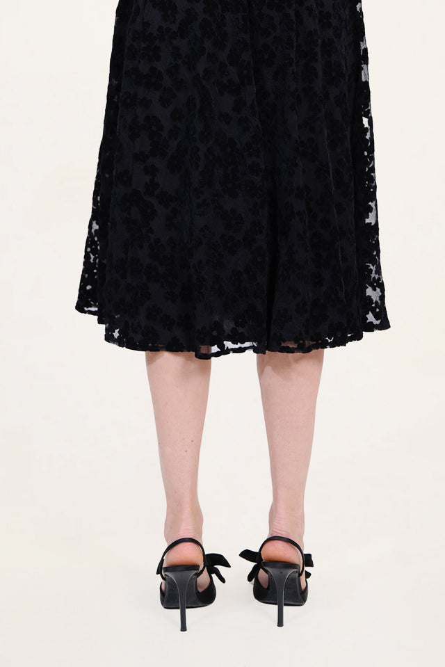 Naf Naf Jupe Havane Noir