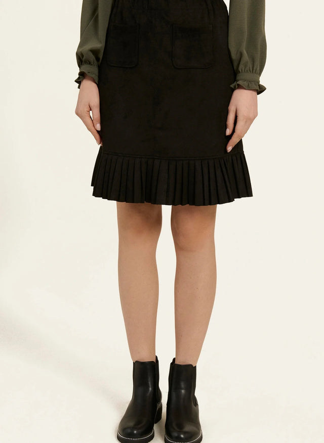 Naf Naf Jupe Hortensia Noir