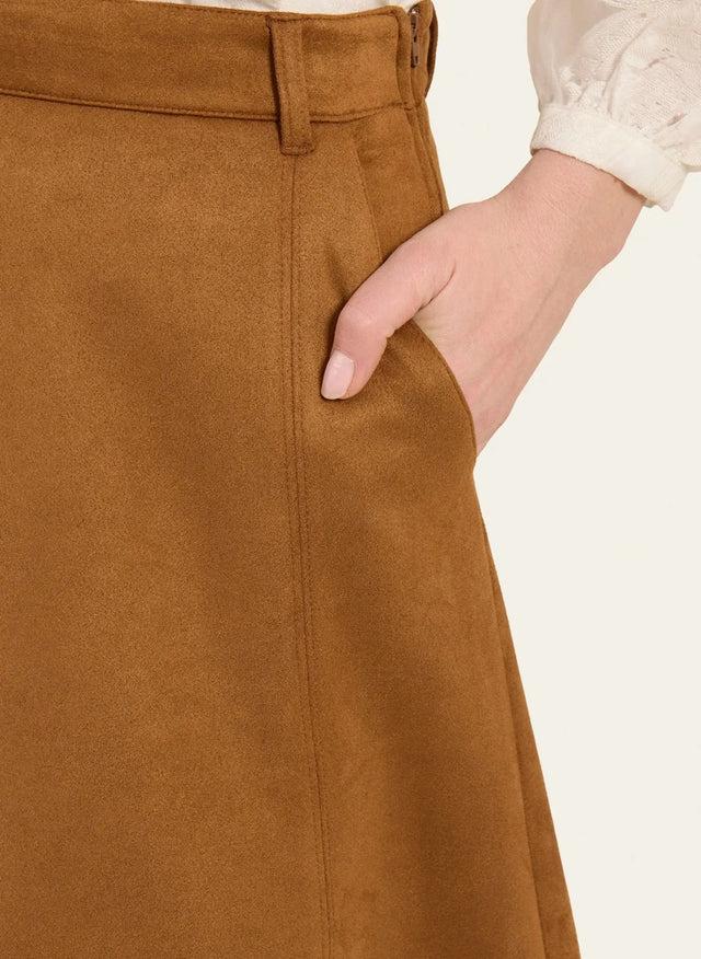 Naf Naf Jupe Iris Camel