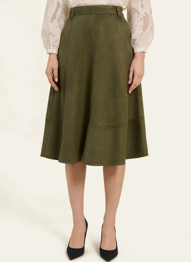 Naf Naf Jupe Iris Kaki