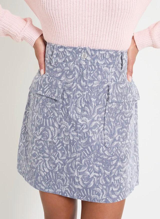 Naf Naf Jupe Janelle Jacquard