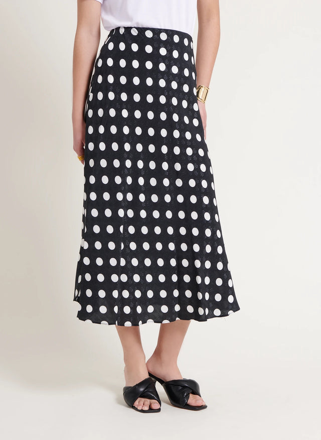 Naf Naf Jupe Jolia Noir/Blanc