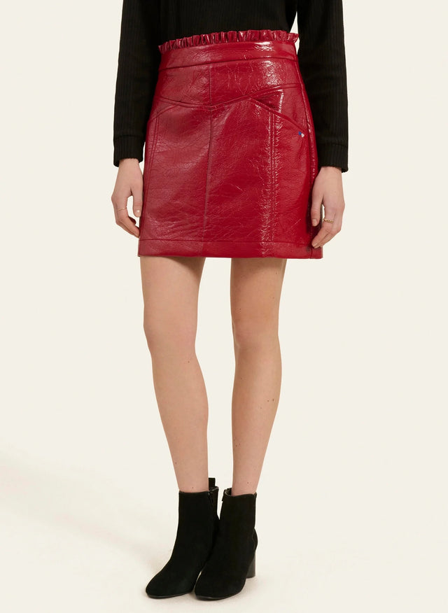 Naf Naf Jupe Kati Rouge