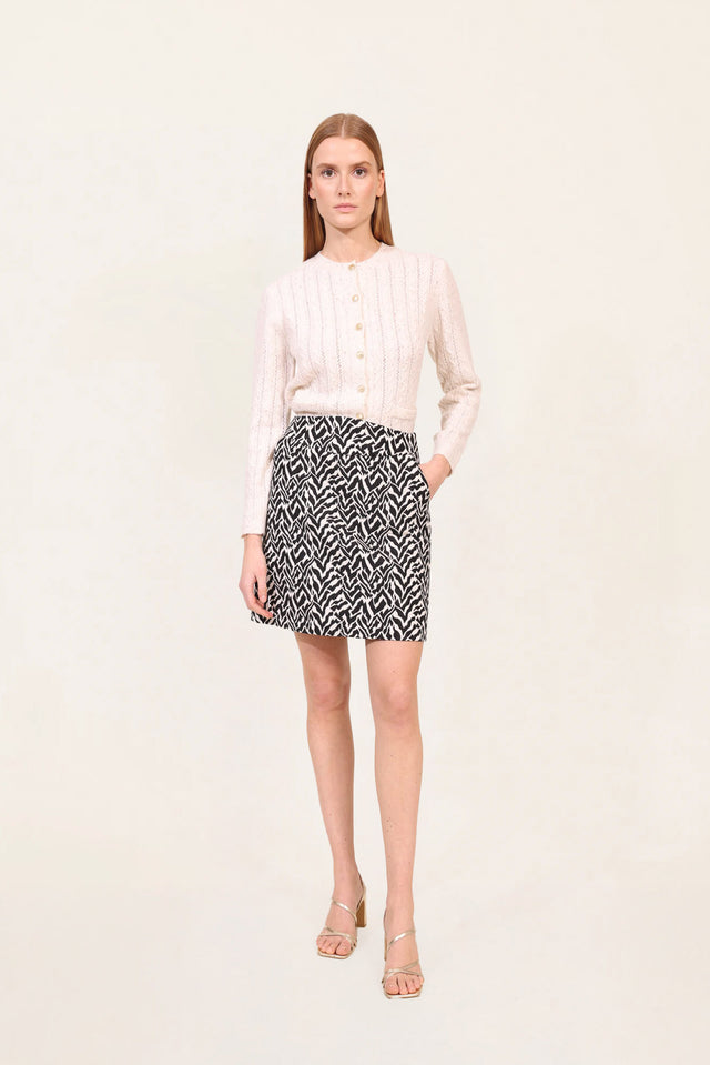 naf naf Jupe Lezebre Lezebre Noir/Blanc