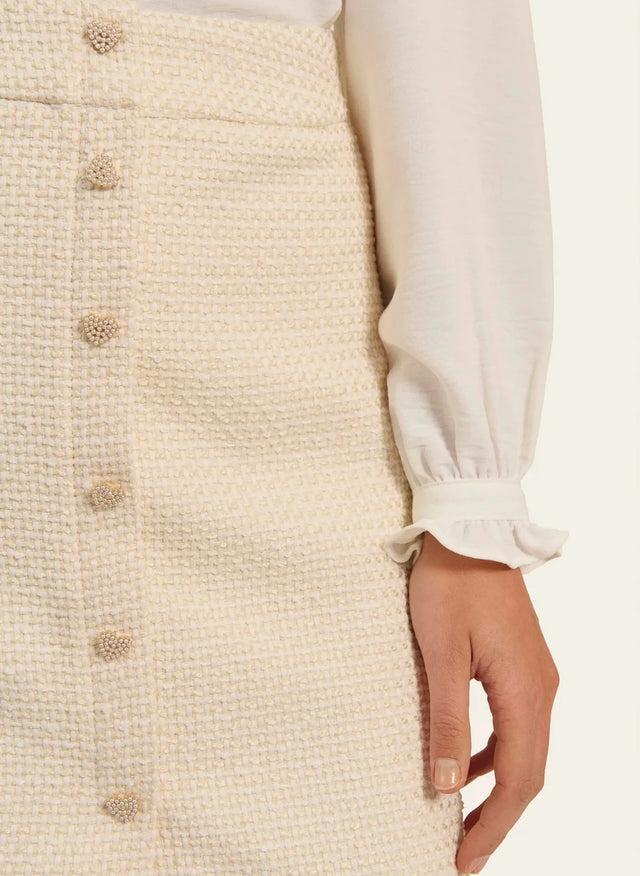 Naf Naf Jupe Lyra Ecru