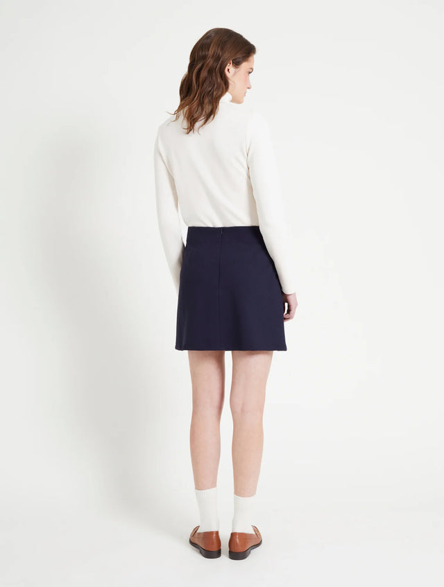 Naf Naf Jupe Mila Bleu Marine