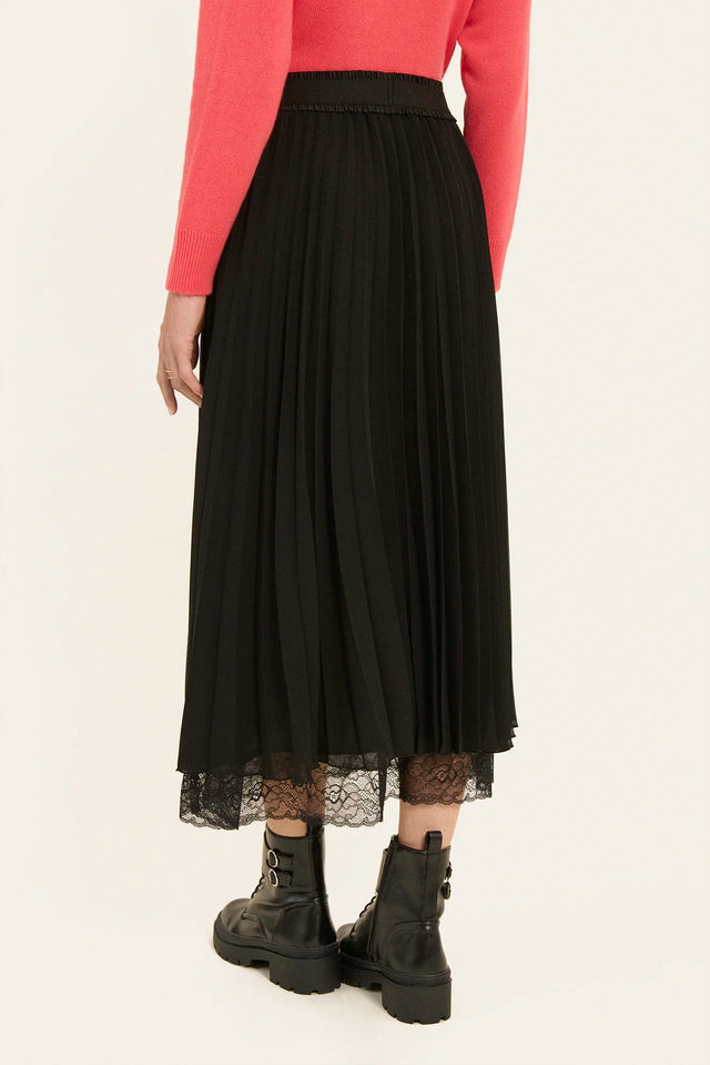 Naf Naf Jupe Papaya Noir