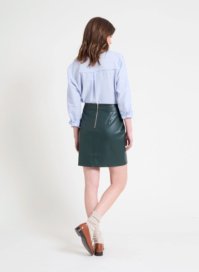 Naf Naf Jupe Saly Vert