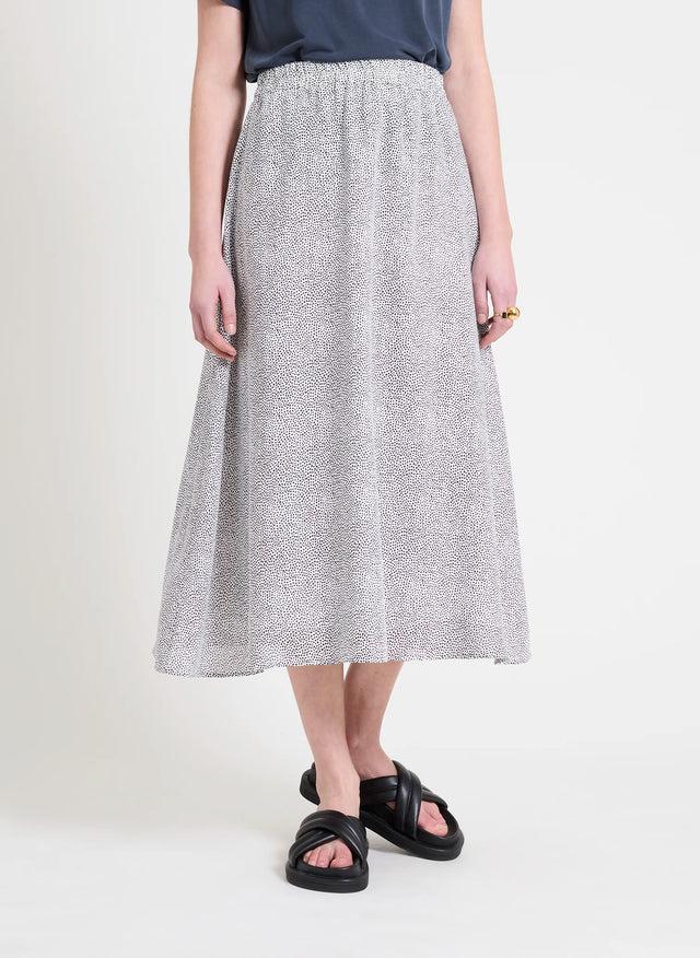 Naf Naf Jupe Tolosane Noir/Blanc