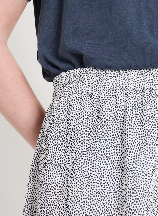 Naf Naf Jupe Tolosane Noir/Blanc