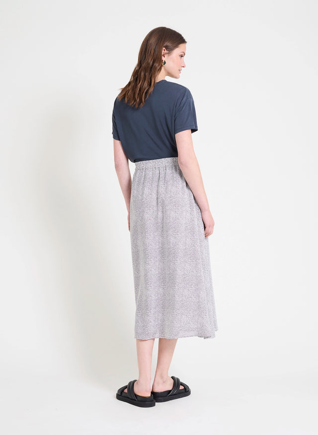 Naf Naf Jupe Tolosane Noir/Blanc