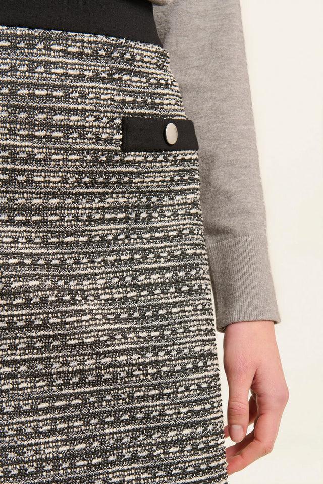 Naf Naf Jupe Twigy Tweed