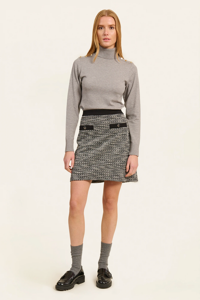 naf naf Jupe Twigy Tweed