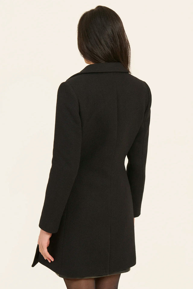 Naf Naf Manteau Achameau Noir