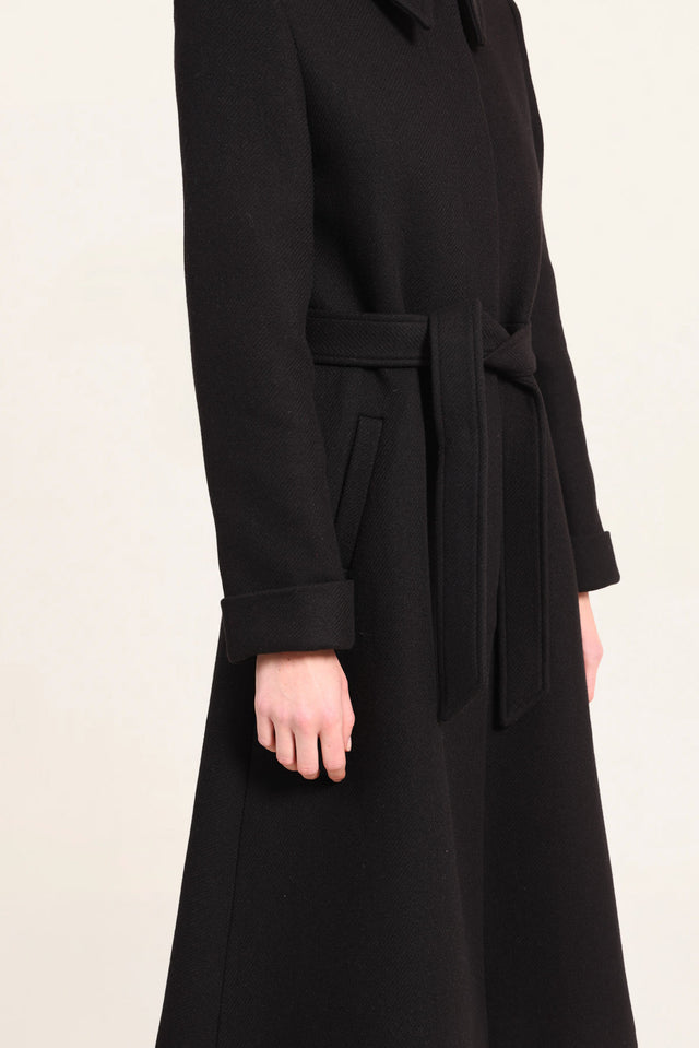 Naf Naf Manteau Anaya Noir