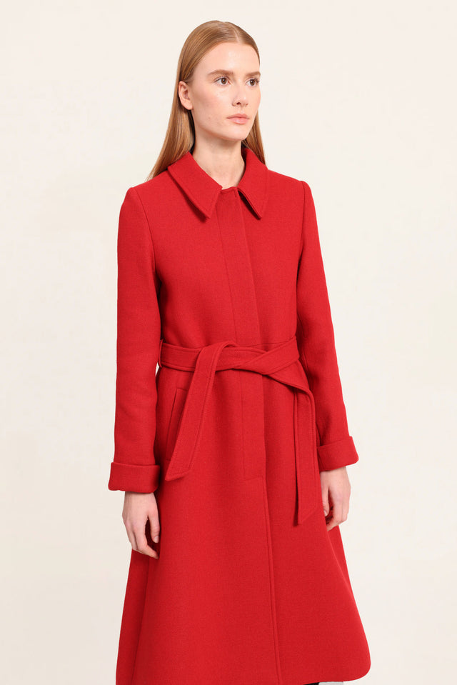 naf naf Manteau Anaya Rouge