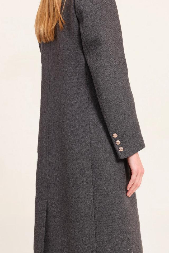 Naf Naf Manteau Anouki Anthracite