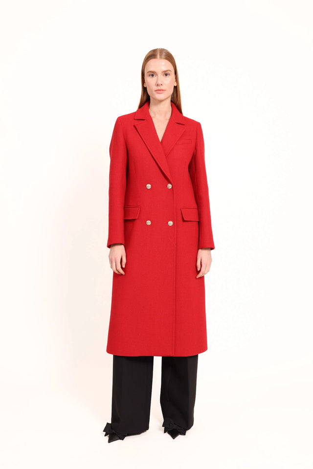 naf naf Manteau Anouki Rouge