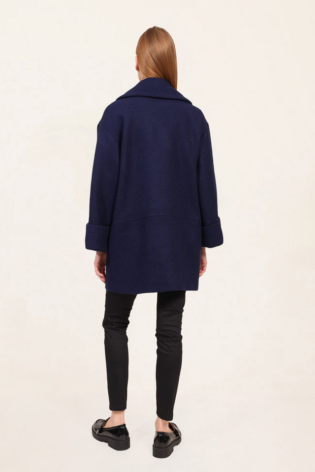 Naf Naf Manteau Ben Marine