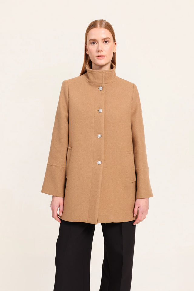 Naf Naf Manteau Monalisa Camel