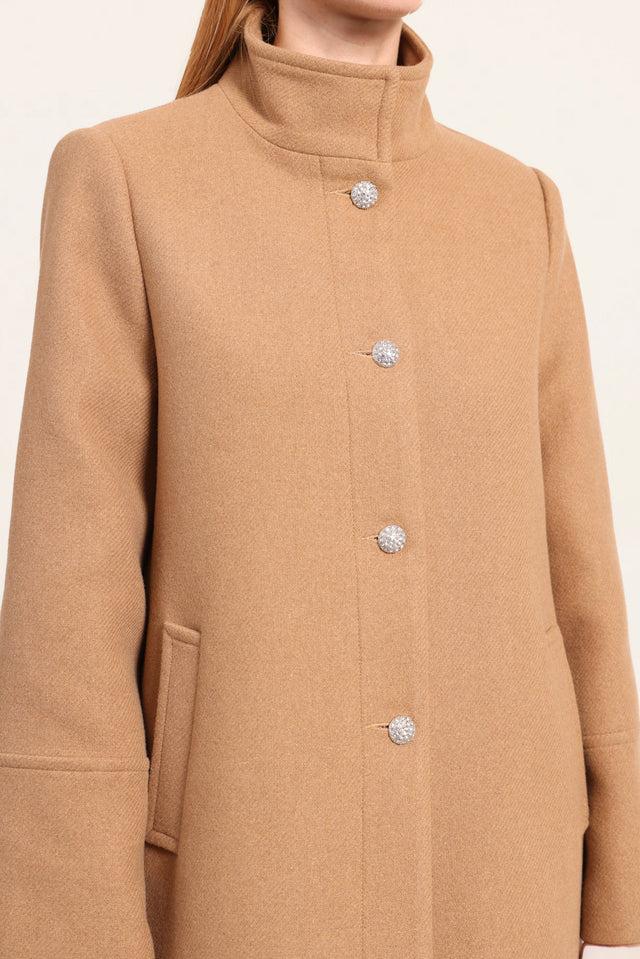 Naf Naf Manteau Monalisa Camel