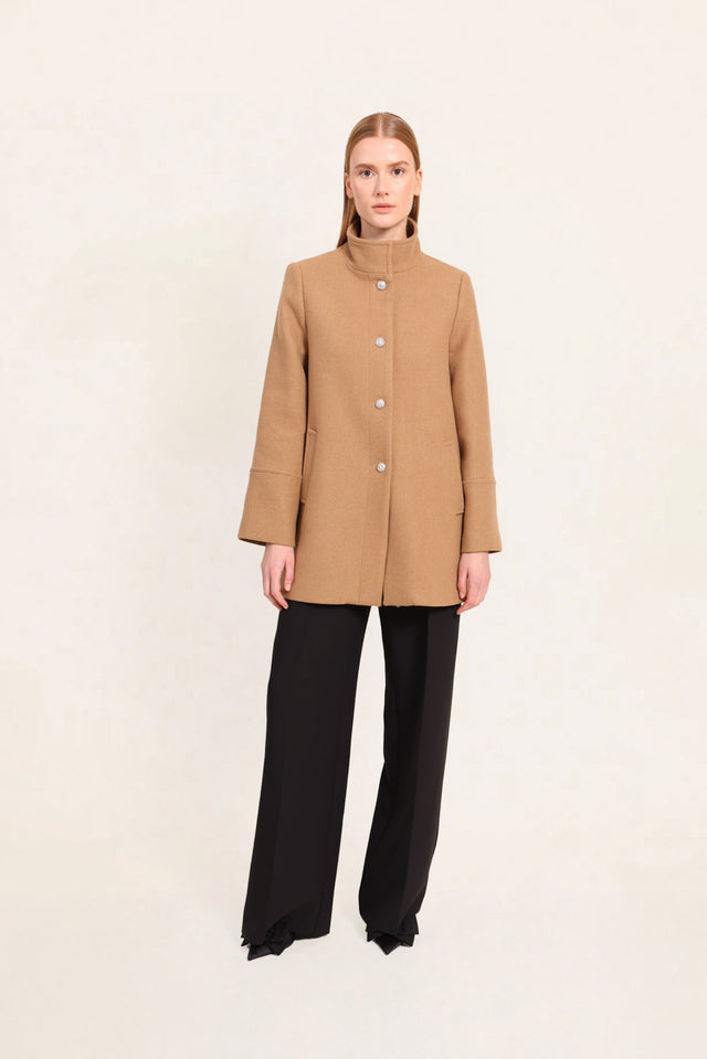 naf naf Manteau Monalisa Camel