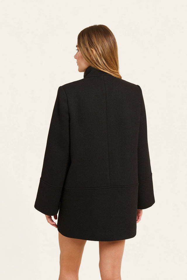 Naf Naf Manteau Monalisa Noir