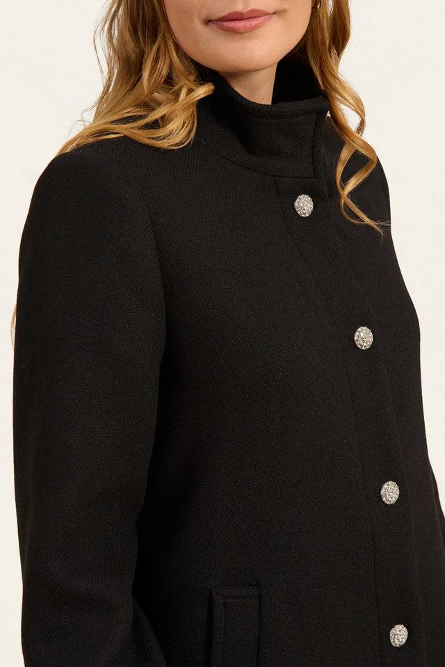 Naf Naf Manteau Monalisa Noir