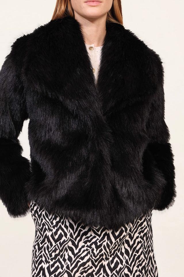 Naf Naf Manteau Peru Black