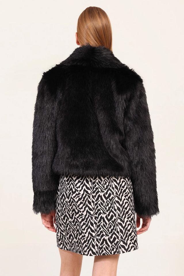 Naf Naf Manteau Peru Black