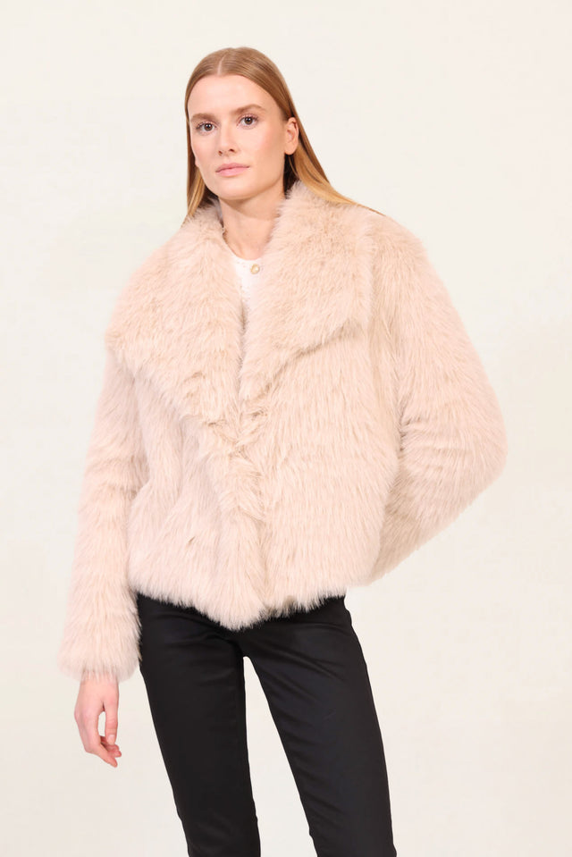 Naf Naf Manteau Peru Stone