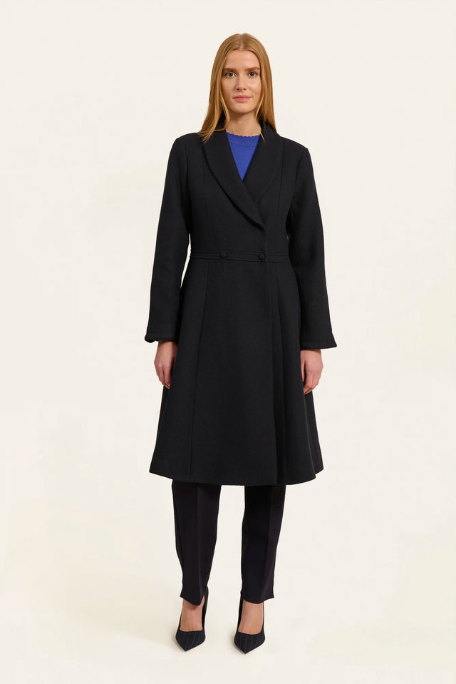 Naf Naf Manteau Soraya Bleu Marine