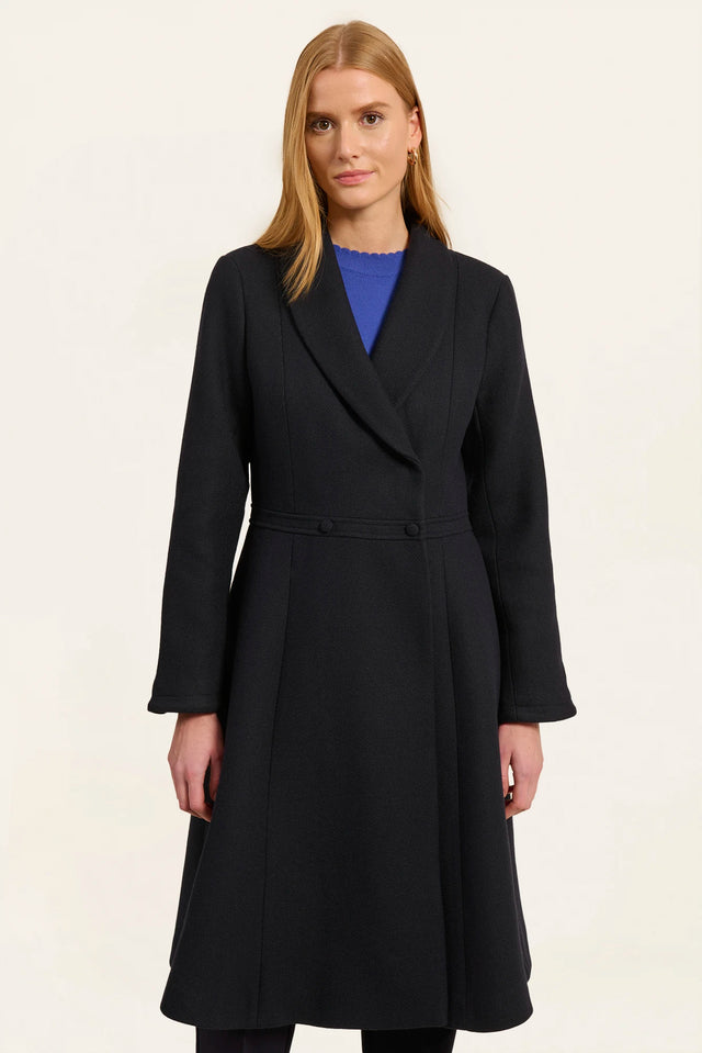naf naf Manteau Soraya Bleu Marine