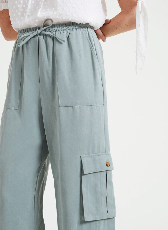 Naf Naf Pantalon Cargola Light Kaki