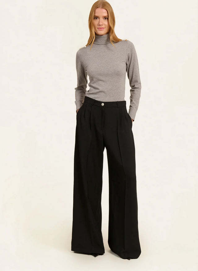 naf naf Pantalon Diamant Noir