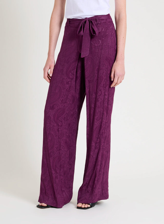Naf Naf Pantalon Flavie Purple