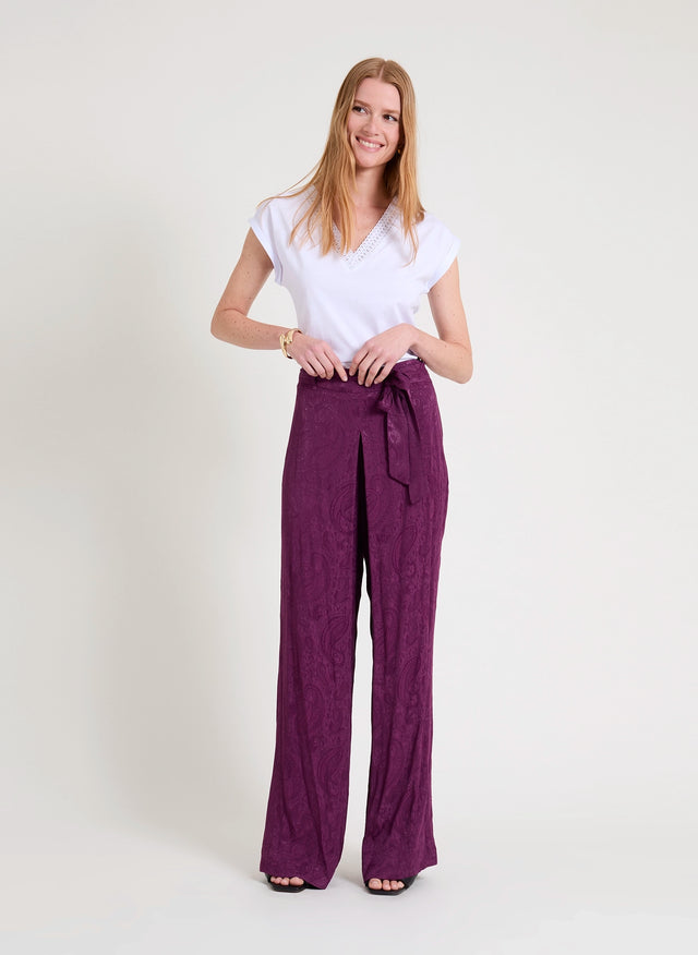 naf naf Pantalon Flavie Purple