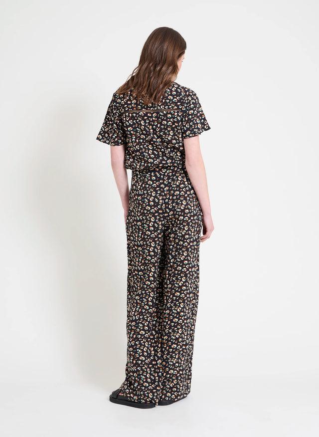 Naf Naf Pantalon Foret Imprime