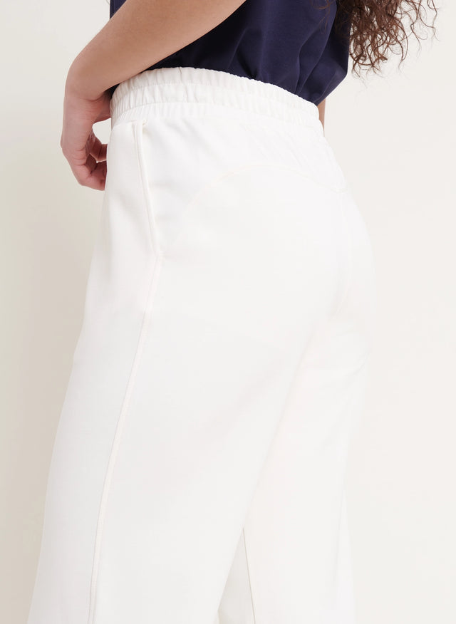 Naf Naf Pantalon Jogger Teyk Ecru