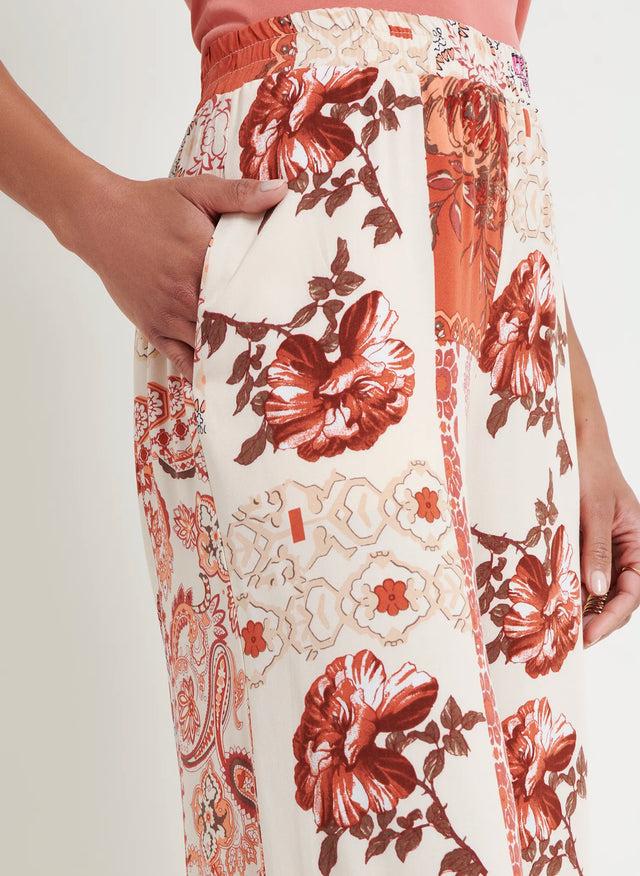 Naf Naf Pantalon Kimono Imprime